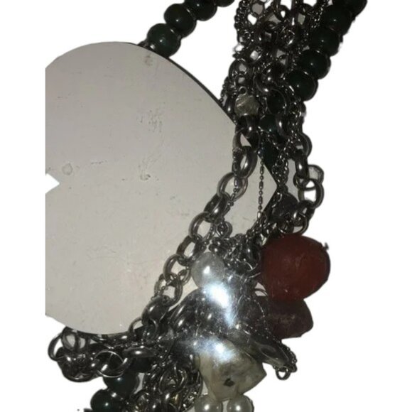 Green beads necklace gemstones crystals - Picture 8 of 8